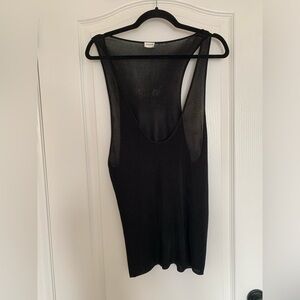 Saint Laurent Mesh Tank Medium